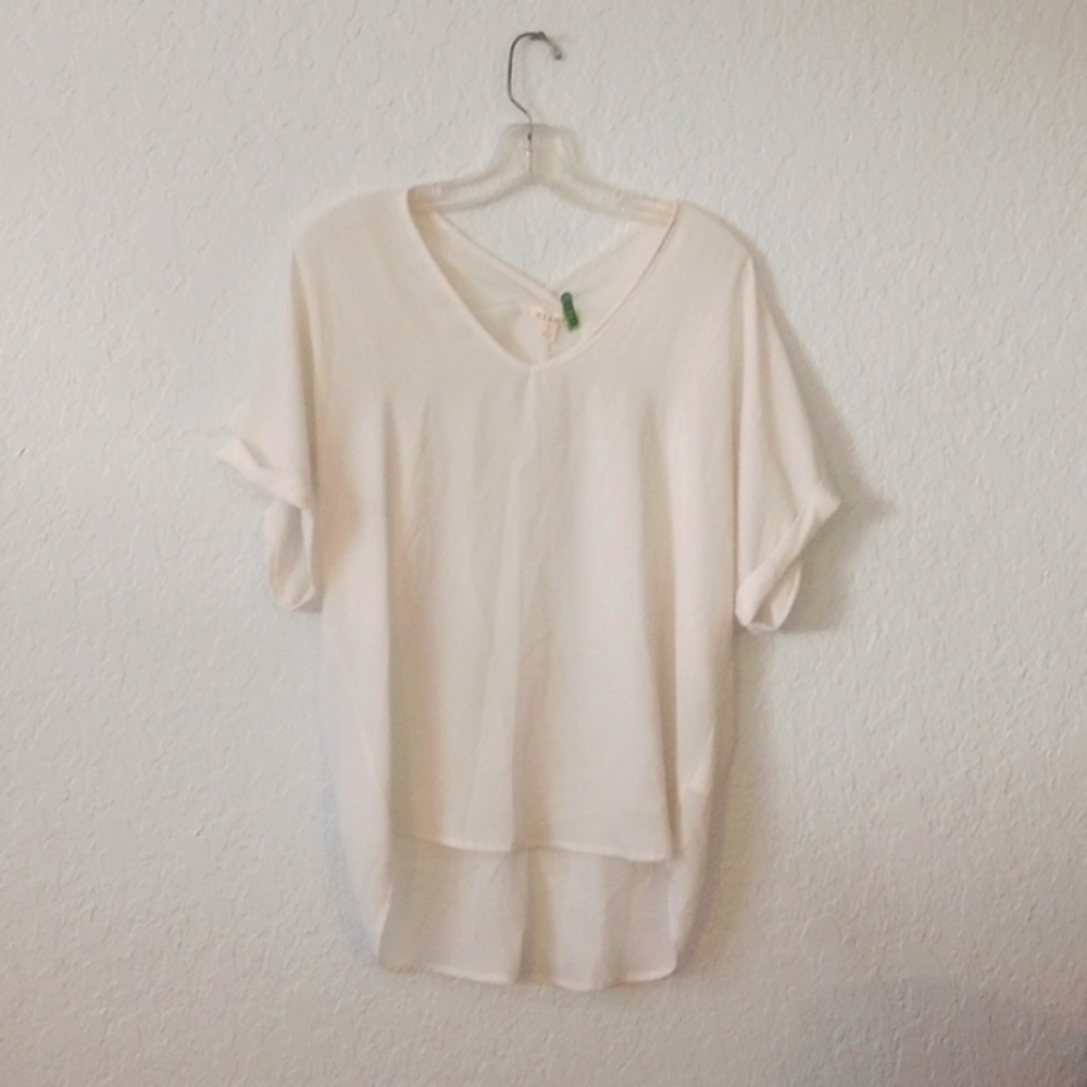 sz S white Miami blouse